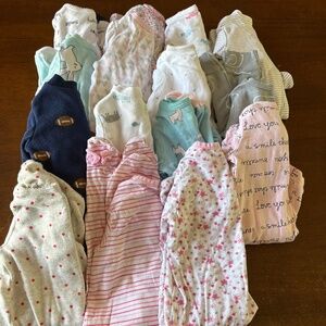 Baby girl sleepers